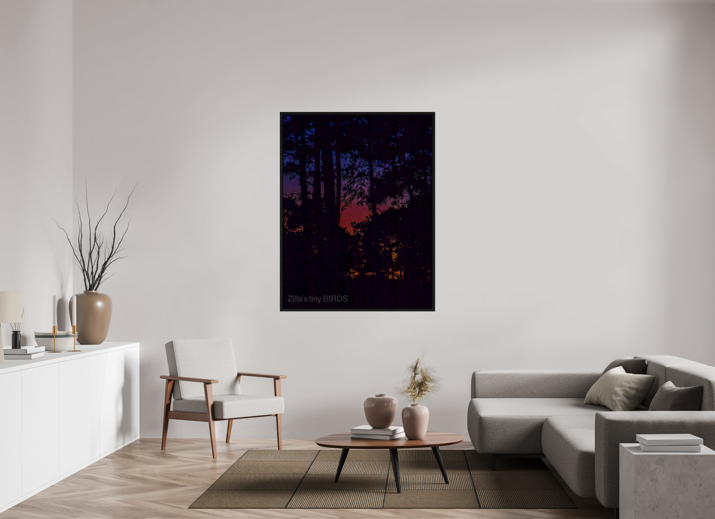 43 x 55.7″, Floater Frame Zillas Zoom Image 85