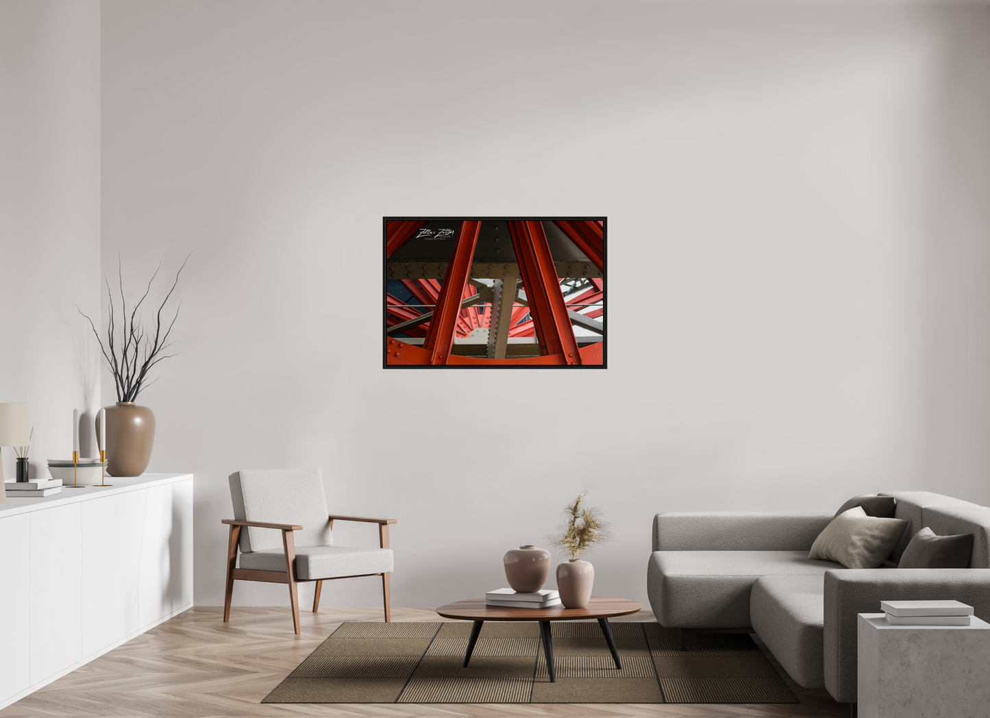45 x 30″, Floater Frame Zillas Zoom Image 173