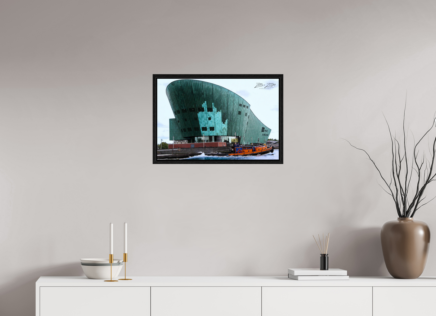 24 x 16″, Floater Frame Zillas Zoom Image 33