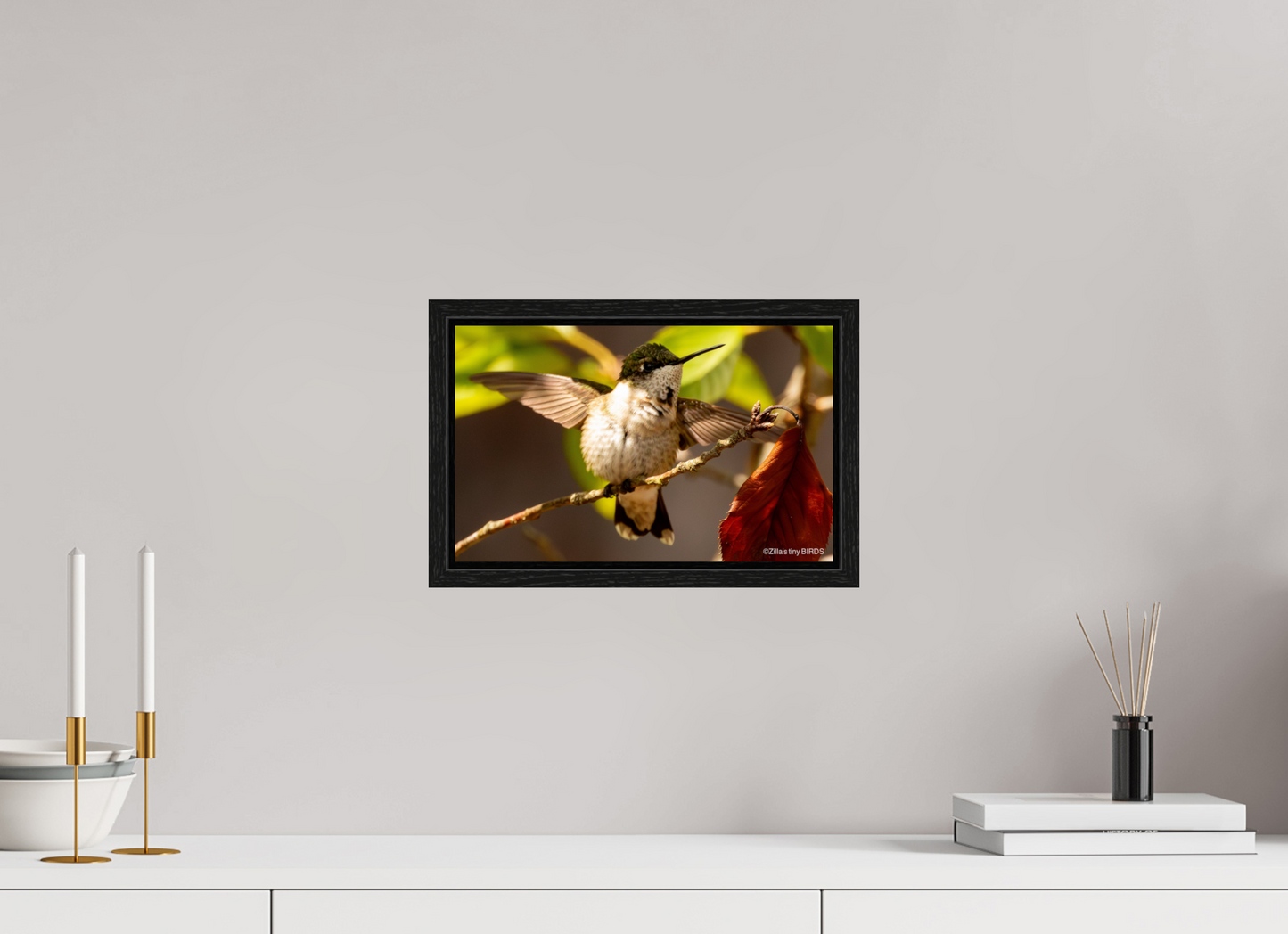 12.8 x 8″, Floater Frame Zillas Zoom Image 350