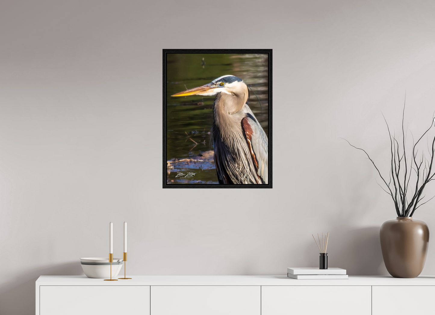 20 x 25.9″, Floater Frame Zillas Zoom Image 407